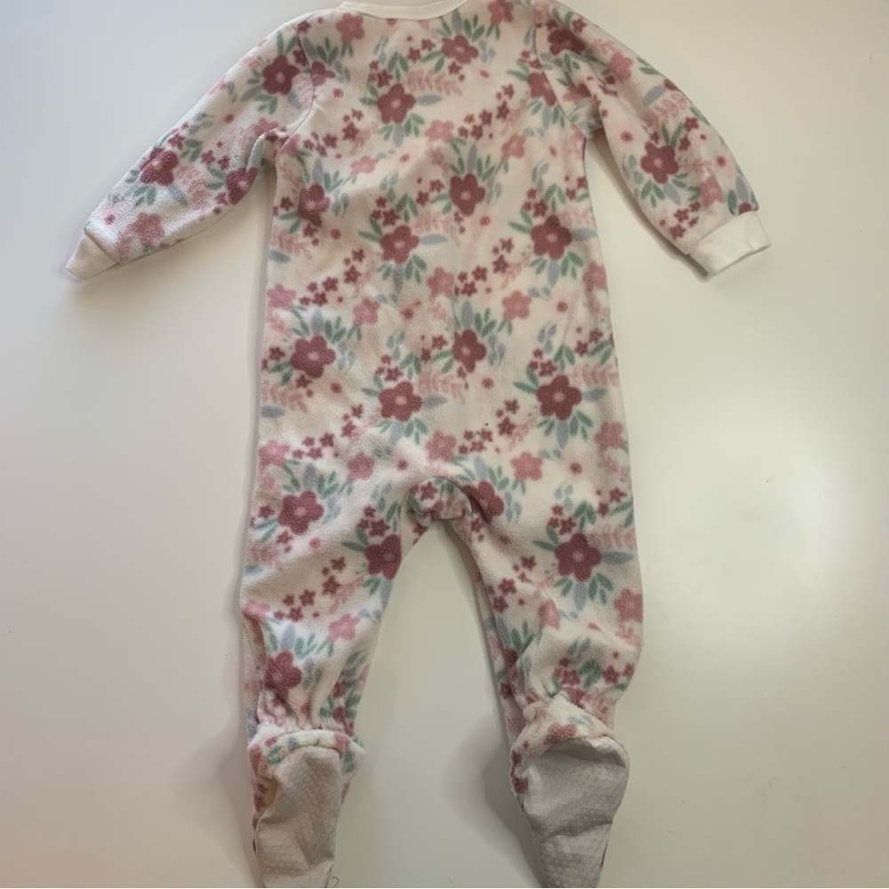 Gerber‎ Pink and Cream Kids Footies Set - Picture 9 of 14
